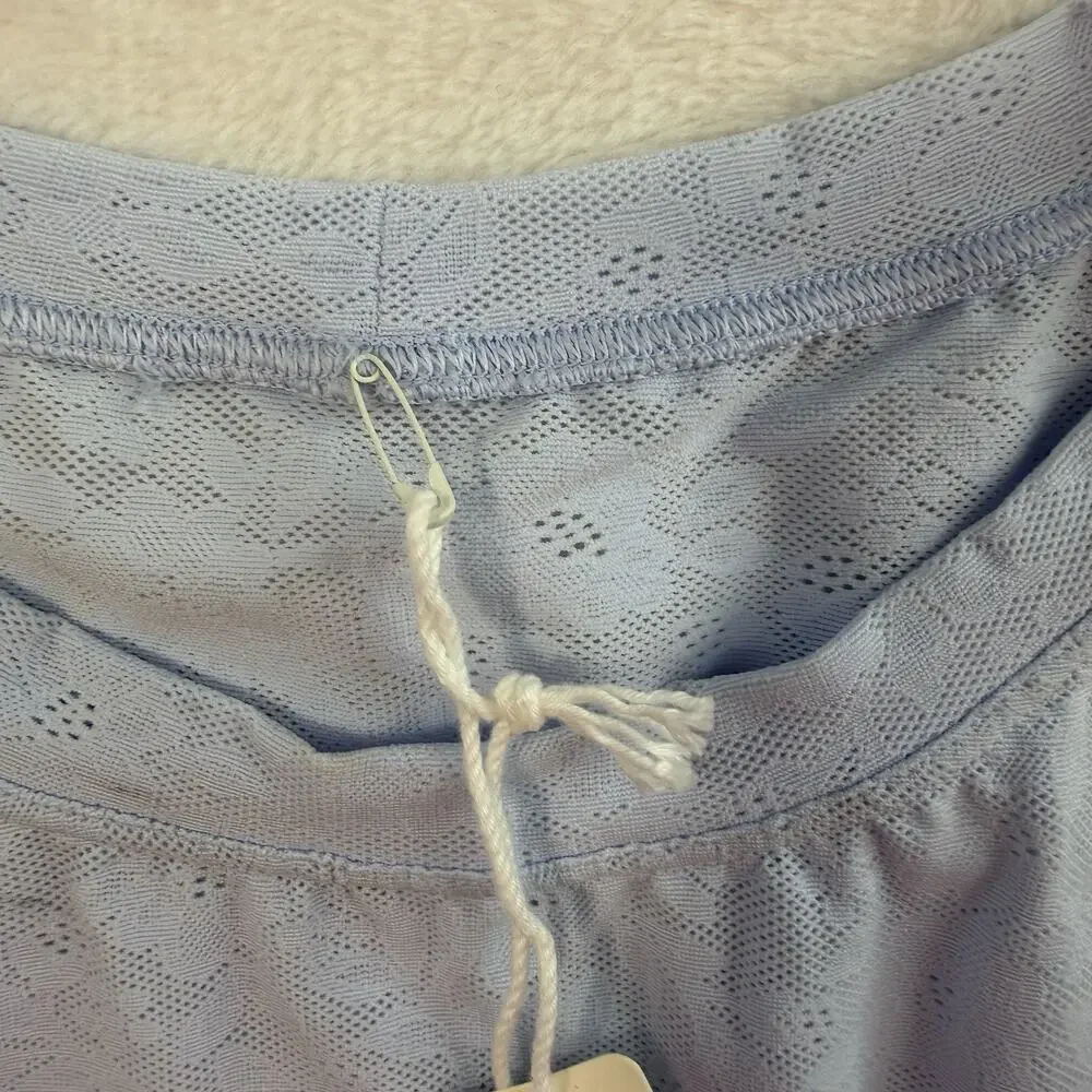 Smoothez By Aerie Sz XXL Lace Bra Top Bralette Baby Blue Comfort Smooth NEW - Picture 6 of 15